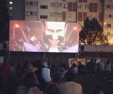Carton plein pour le premier ciné en plein air de l’été Carton plein pour le premier ciné en plein air de l’été